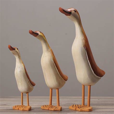 Wooden Ducks Home Decor