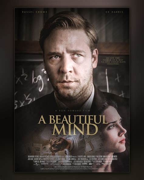 A beautiful mind movie poster concept :: Behance