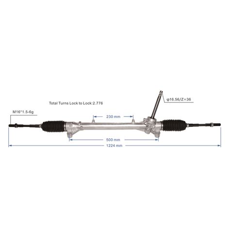 LHD Manual Steering Rack 56500 J4000 Power Steering Racks