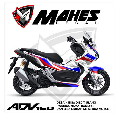 Jual Decal Adv 150 Fullbody Dekal Stiker Sticker Adv 150 Desain Liverry