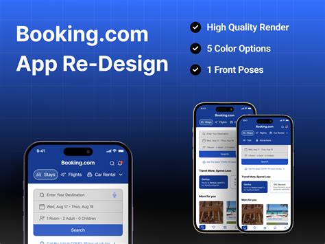 Booking.com App Home Page Re-Design. by MD HASNAT on Dribbble