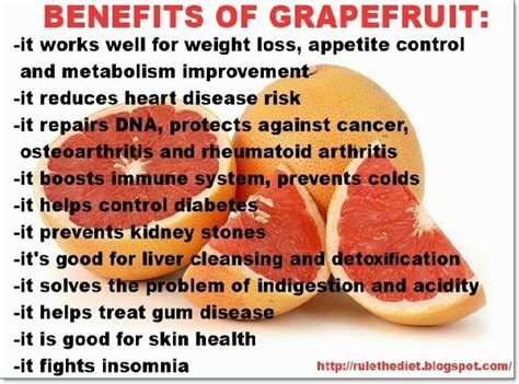 Health benefits of grapefruit - tiklogrid