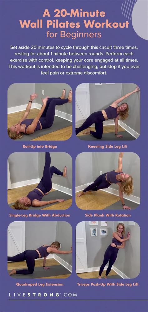 No Equipment Needed For This 20 Minute Wall Pilates Workout Artofit