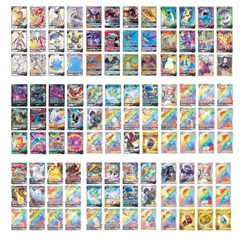 60 300 Pcs Pokemon Cards English Version Charizard VMAX TAG TEAM GX EX