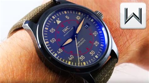 IWC Pilot S Mark XVIII Top Gun Miramar IW3247 02 Luxury Watch Review