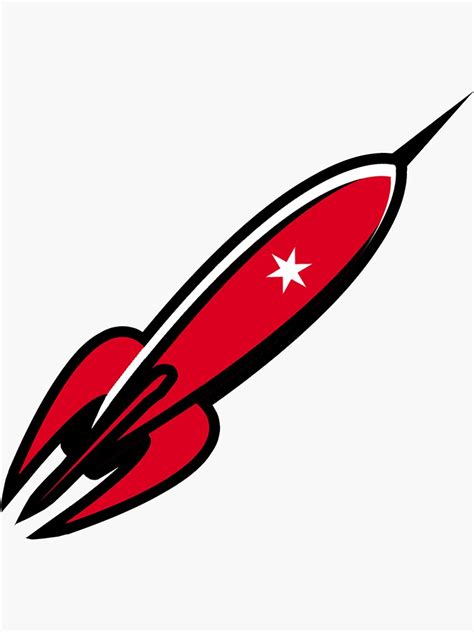 Rockets Football Team Logo Sticker For Sale By Dubyagfx Redbubble