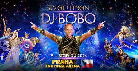 DJ BoBo Praha 9 11 2024 Sportovní Hala Fortuna Vstupenky a Info