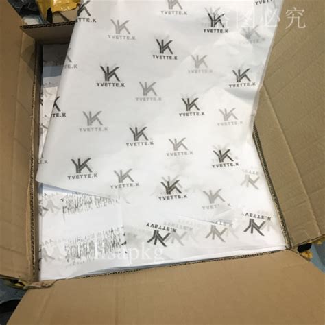 Custom White Wrapping Tissue Paper Packaging For Gifts Or Clothing