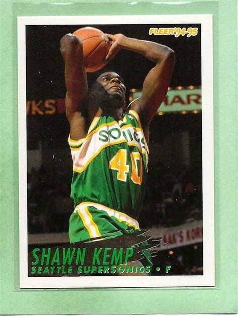 Fleer Shawn Kemp For Sale Online Ebay