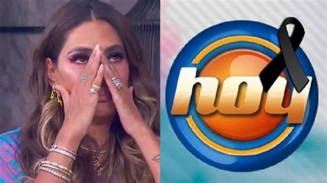 Luto En Hoy Tras Abandonar Televisa Galilea Montijo Regresa Al