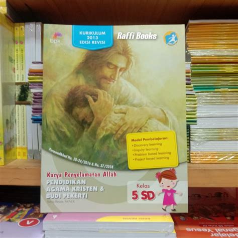 Jual Buku Pendidikan Agama Kristen Kelas 1 2 3 4 5 6 Sd K13 Revisi Bpk