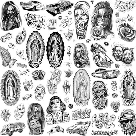 Ebaokuup Post Face Malone Temporary Tattoos Set Halloween Costume Accessories And