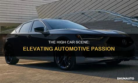 high car scene elevating automotive passion shunauto