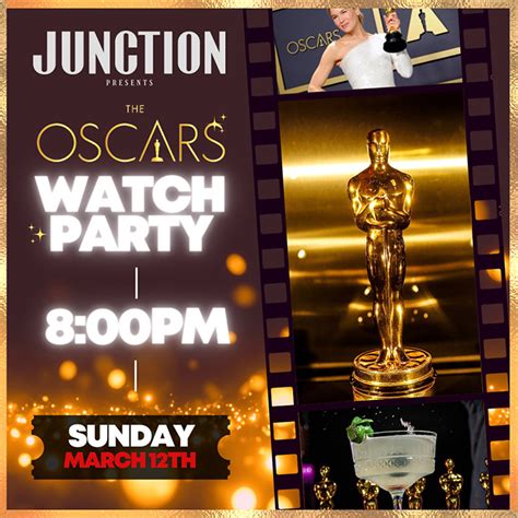 Oscar Watch Party at Junction Bistro & Bar in Mosaic | District Fray