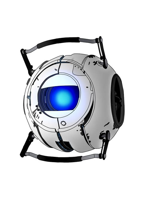 Portal 2:: Wheatley by TwitchyNibbles on DeviantArt