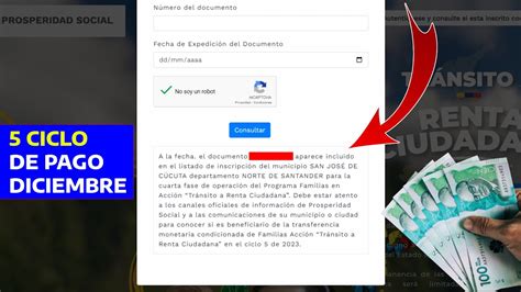 Ya Puedes Consultar Si Est S Inscrito En Ciclo De Renta Ciudadana