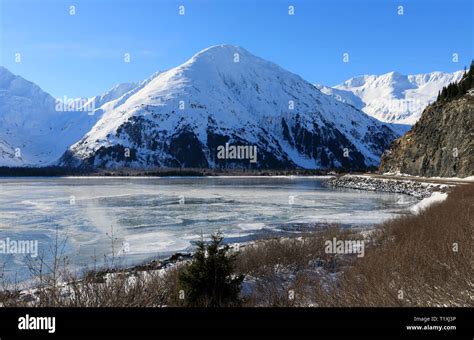 Portage Lake, Alaska Stock Photo - Alamy