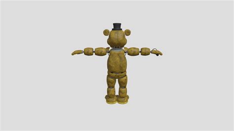 Golden Freddy Download Free 3d Model By Dwall8611 [f07af5d] Sketchfab