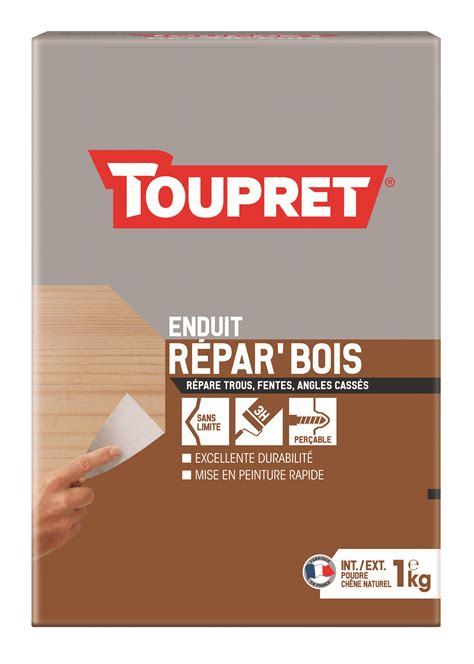 Enduit Bois En Poudre Kg Ch Ne Naturel Toupret Mr Bricolage