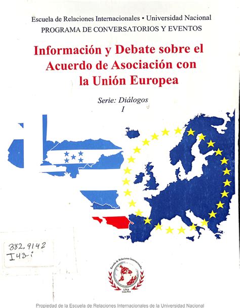 Pdf Acuerdo De Asociaci N Entre Centroam Rica Y La Uni N Europea Una