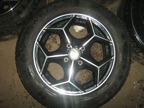 Летняя резина и диски Nitro))) — Lada Калина седан, 1,6 л, 2005 года ...