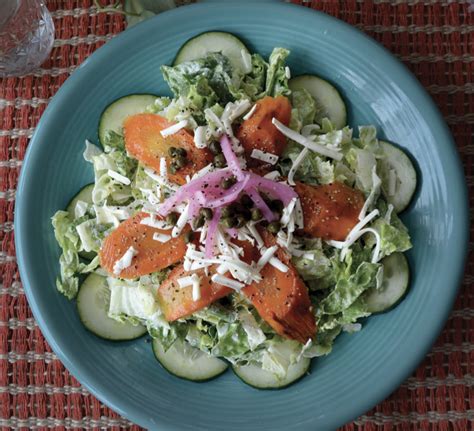 CALGARY CARROT LOX SALAD - VEGWORLD Magazine