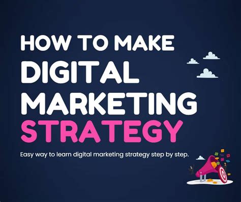 How To Make Digital Marketing Strategy Learn Step By Step