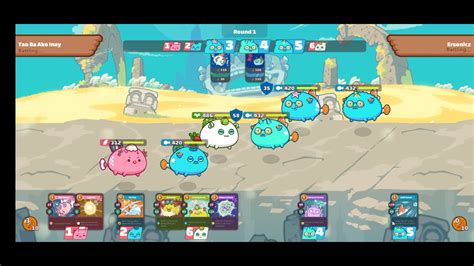 Axie Infinity Double Anemone Aqua Easy Triple Aqua Gameplay Youtube