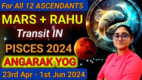 Mars Transit In Pisces With Rahu Angarak Yog For All