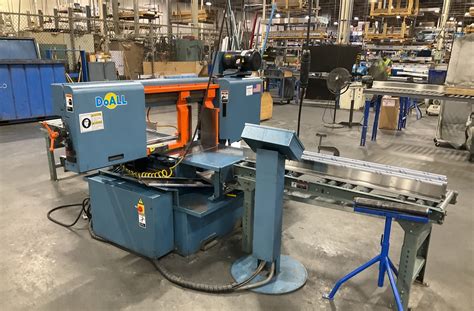 Used Sold Doall Ds Semi Automatic Horizontal Bandsaw Swivel