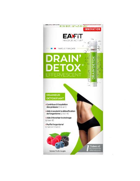 EaFit Drain Detox Effervescent 30 comprimés effervescents Archange