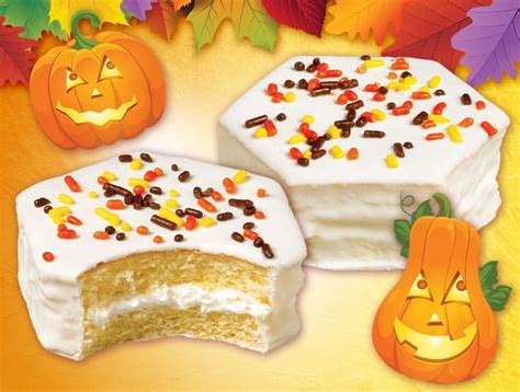 Little Debbie Vanilla Fall Party Cakes 10 Pk 12 22 Oz 3 Boxes Creamy Snack