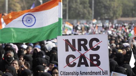 Thousands Protest At Mumbais Azad Maidan Against CAA NRC NPR