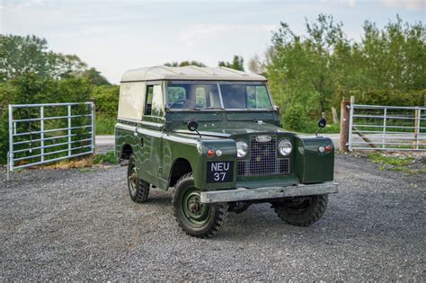 Land Rover Series 2a 88 1963 2 Owners 73 000 Miles NEU 37 Williams