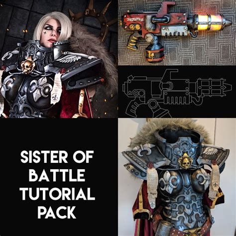 Sister Of Battle Cosplay Tutorial Pack V2 Digital Download Kinpatsu Cosplay Cosplay