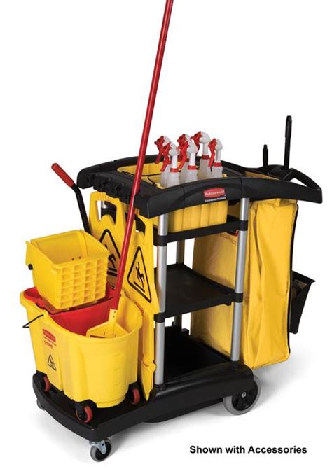 Rubbermaid | 9T72 | High Capacity | Cleaning Cart | Janitor Cart