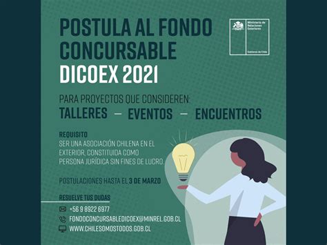 Fondo Concursable Dicoex Abre Convocatoria Dirac