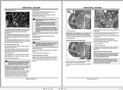 John Deere Tractor Loader Backhoe Sn Operator S Manual