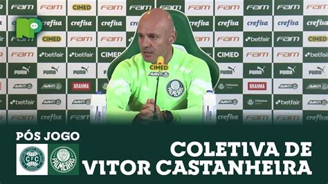 Ao Vivo Coletiva De Vitor Castanheira P S Jogo Coritiba X Palmeiras