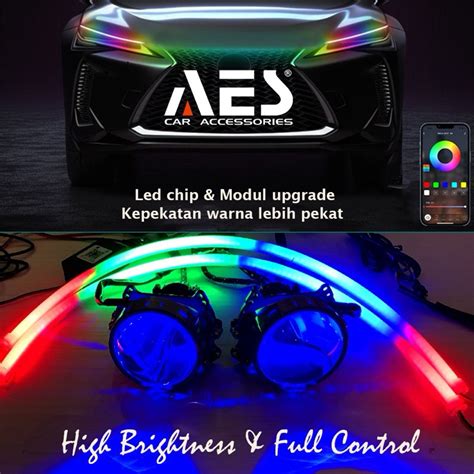 Jual Aes Drl Rgb Huracan Softled Cm Cm Cm Aes Day Running Light