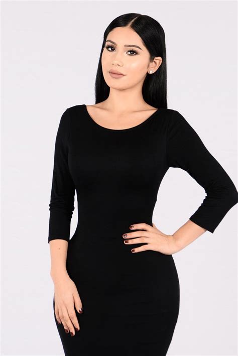 Ashanti Dress - Black – Fashion Nova Dress Black, Mini Dress With ...