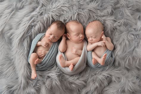 Triplets 3 Boys Greensboro Nc Newborn Baby Maternity