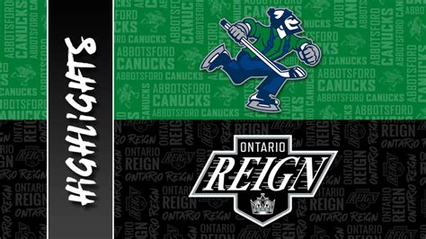 Canucks vs. Reign | Mar. 1, 2023 | TheAHL.com | The American Hockey League