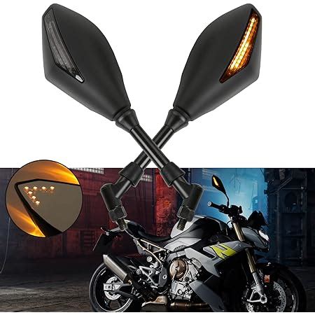 Motorrad R Ckspiegel Mit Led Blinker Integrierter Indikator F R Cbr