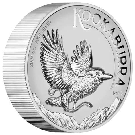 Srebrna Moneta Australian Kookaburra High Relief Uncji