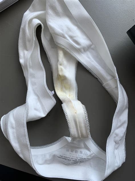 Selling White Cotton Dirty Panties Worn 2 Days Had Sex In It And Intense Workout They Smell