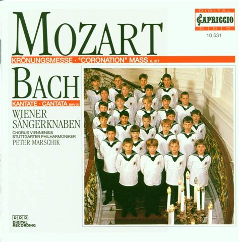 Coronation Mass Cantata MOZART BACH Amazon Ca Music