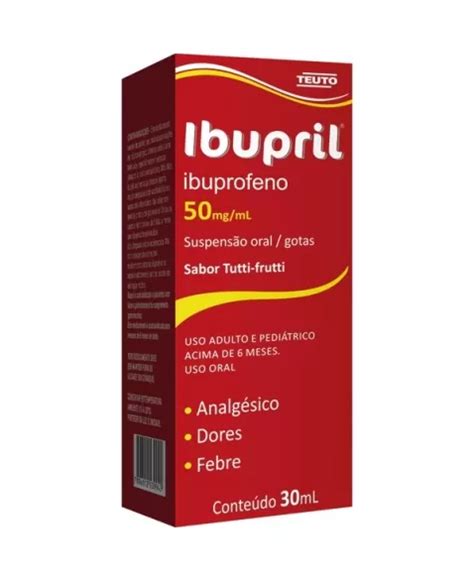 IBUPRIL 50 MG GOTAS 30 ML IBUPROFENO