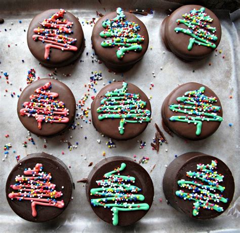 Chocolate Covered Oreos And Iced Christmas Sugar Cookies Recipe Christmas Sugar Cookies