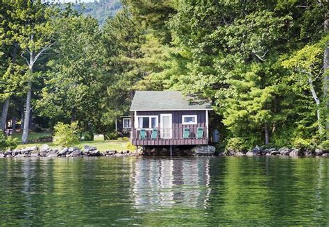 BOULDER LODGE One Of He Guest Cabins New Hampshire Lakefront Homes